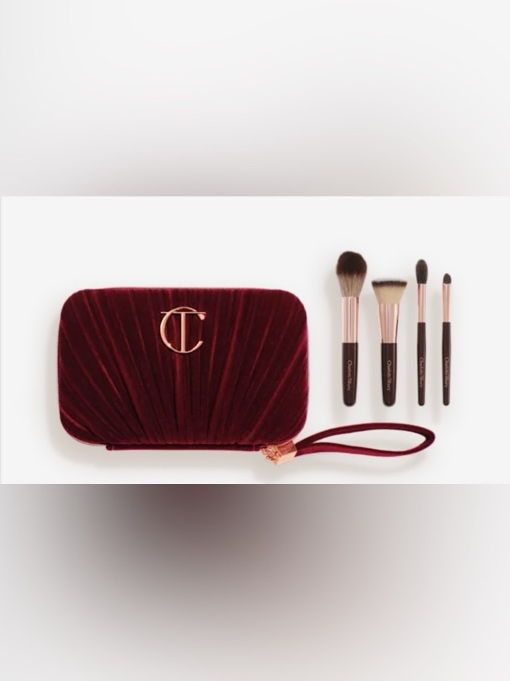 Charlotte Tilbury Velvet Travel Mini Brush Set